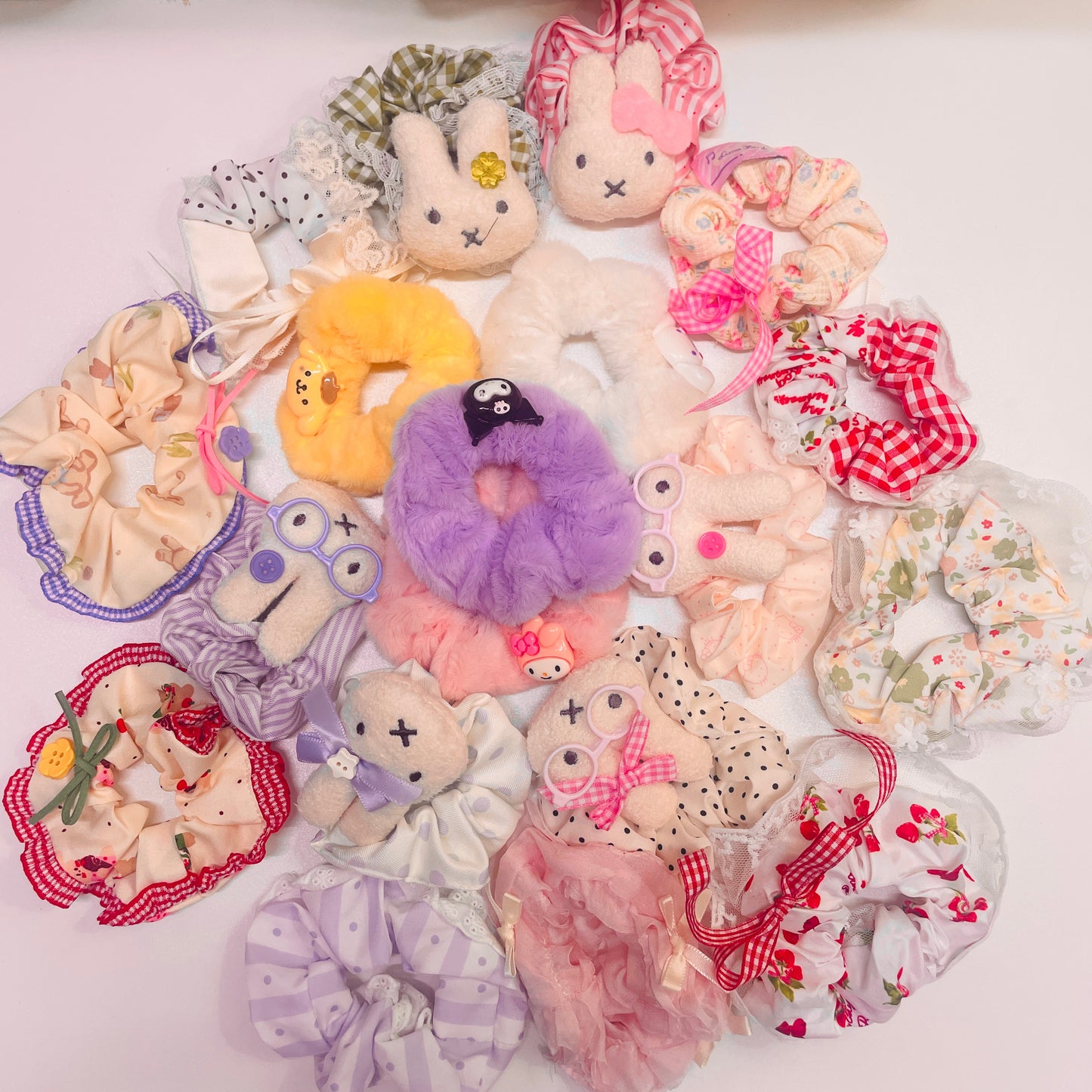 Lucky hair flower band bags